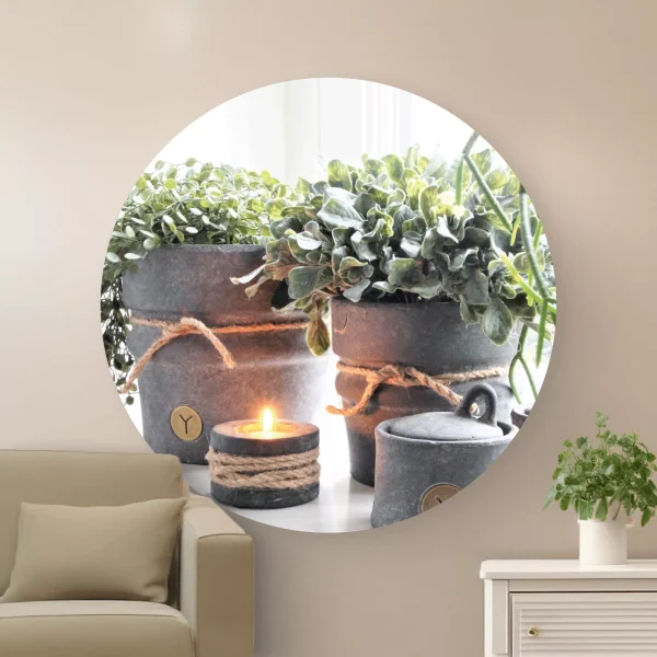 Muurcirkel - Brynxz sobere decoratyie in de venterbank - B005
