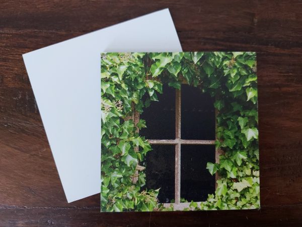 Landelijke onderzetters - Boerenraam met hedera - Dibond - Afbeelding 4