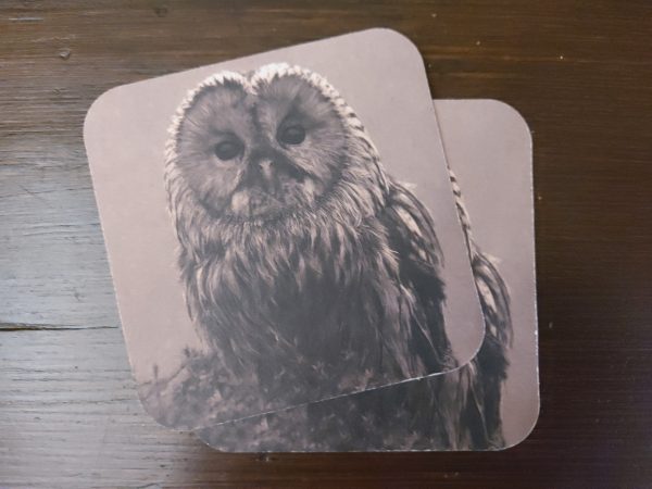 Viltjes Oeraluil - Landelijke onderzetter uil - Afbeelding 3